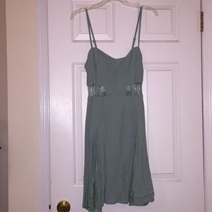 Lush sea green dress size M, never before worn!